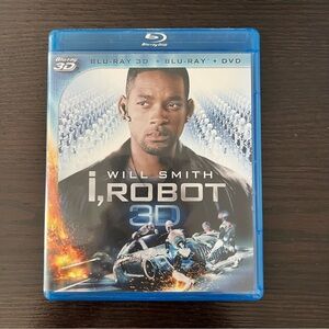 I, Robot Will Smith Action 3D Blu-ray, Blu-ray & DVD Movies